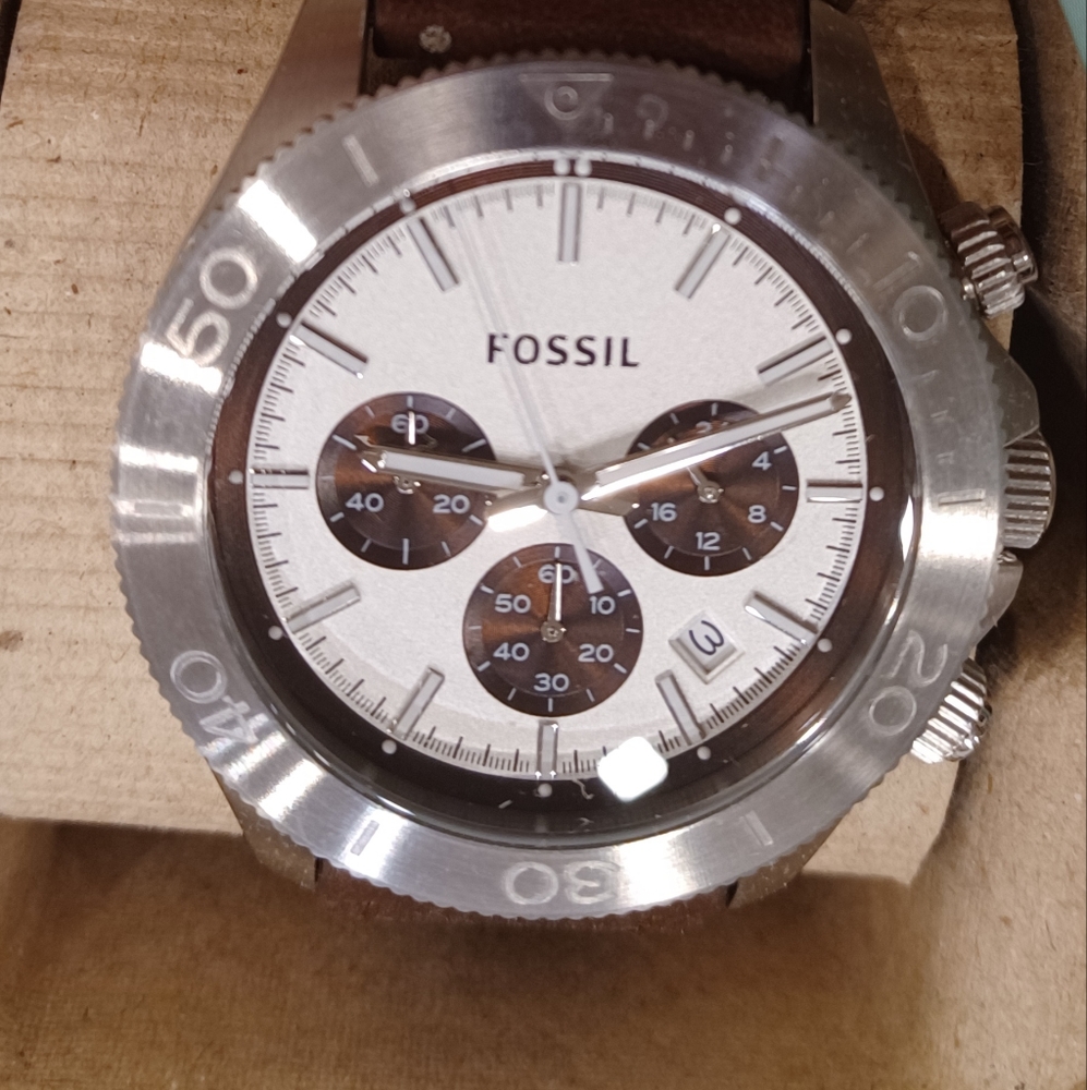 Fossil Retro Traveler Chronograph men's watch - Picture 3 of 4